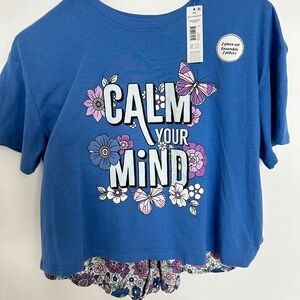 No Boundaries Blue Graphic Tee